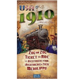Ticket to Ride USA 1910 Expansion Expansion till Ticket to Ride